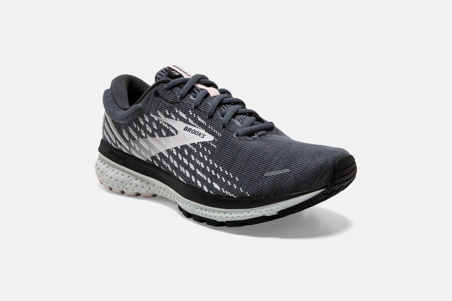 Brooks Ghost 13 Road Löparskor Dam - Svarta/Silver - 9018-WBYQT